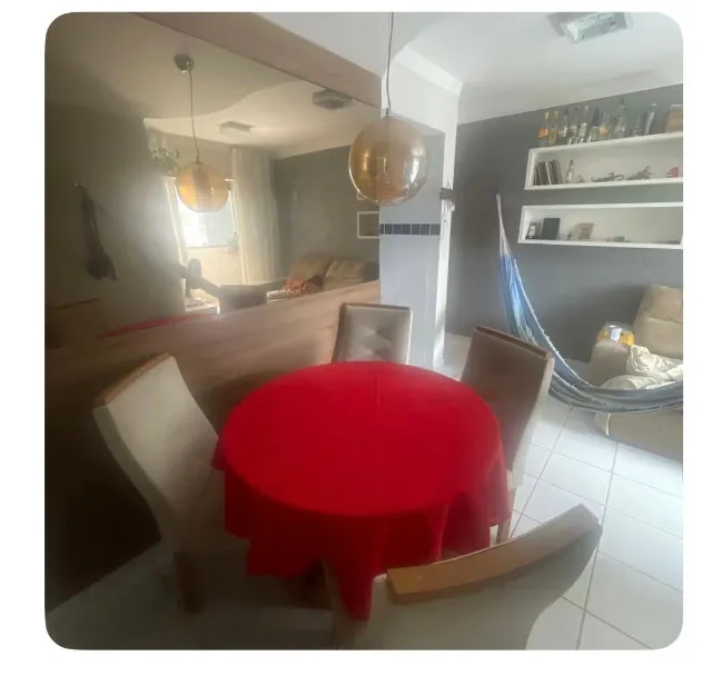 2-bedroom apartment with a washing machine in João Pessoa