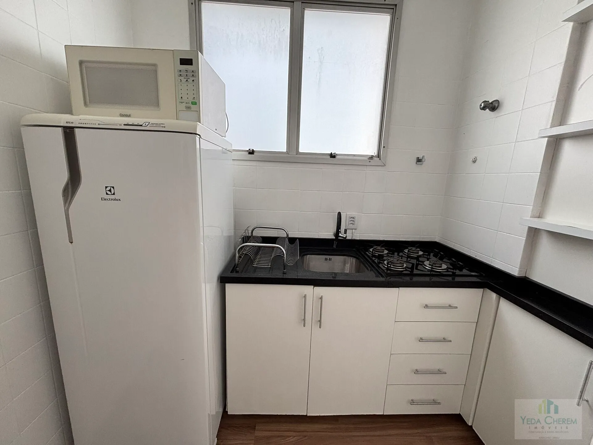 Washing machine in a one-bedroom apartment, 41 m²