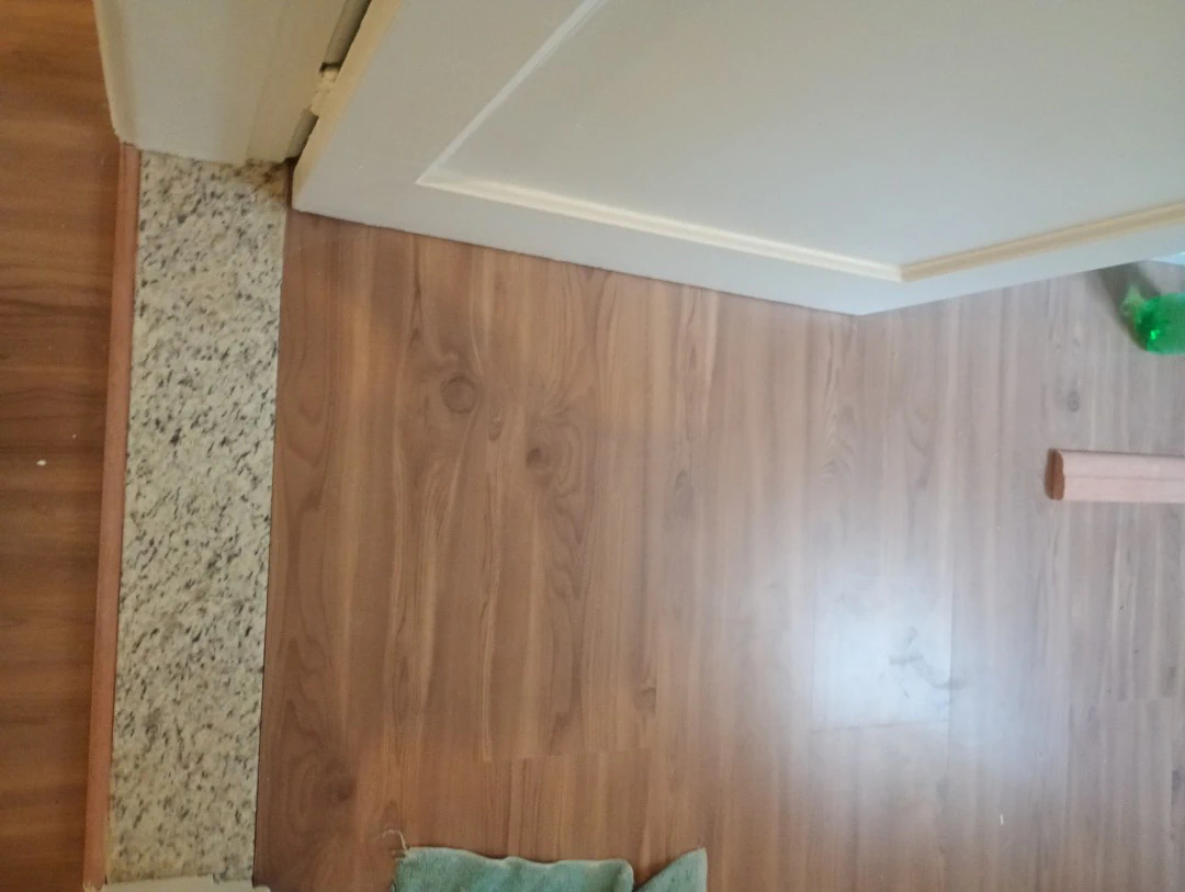 Wood or laminate floors in a 3-bedroom apartment, 60 m² — photo 10