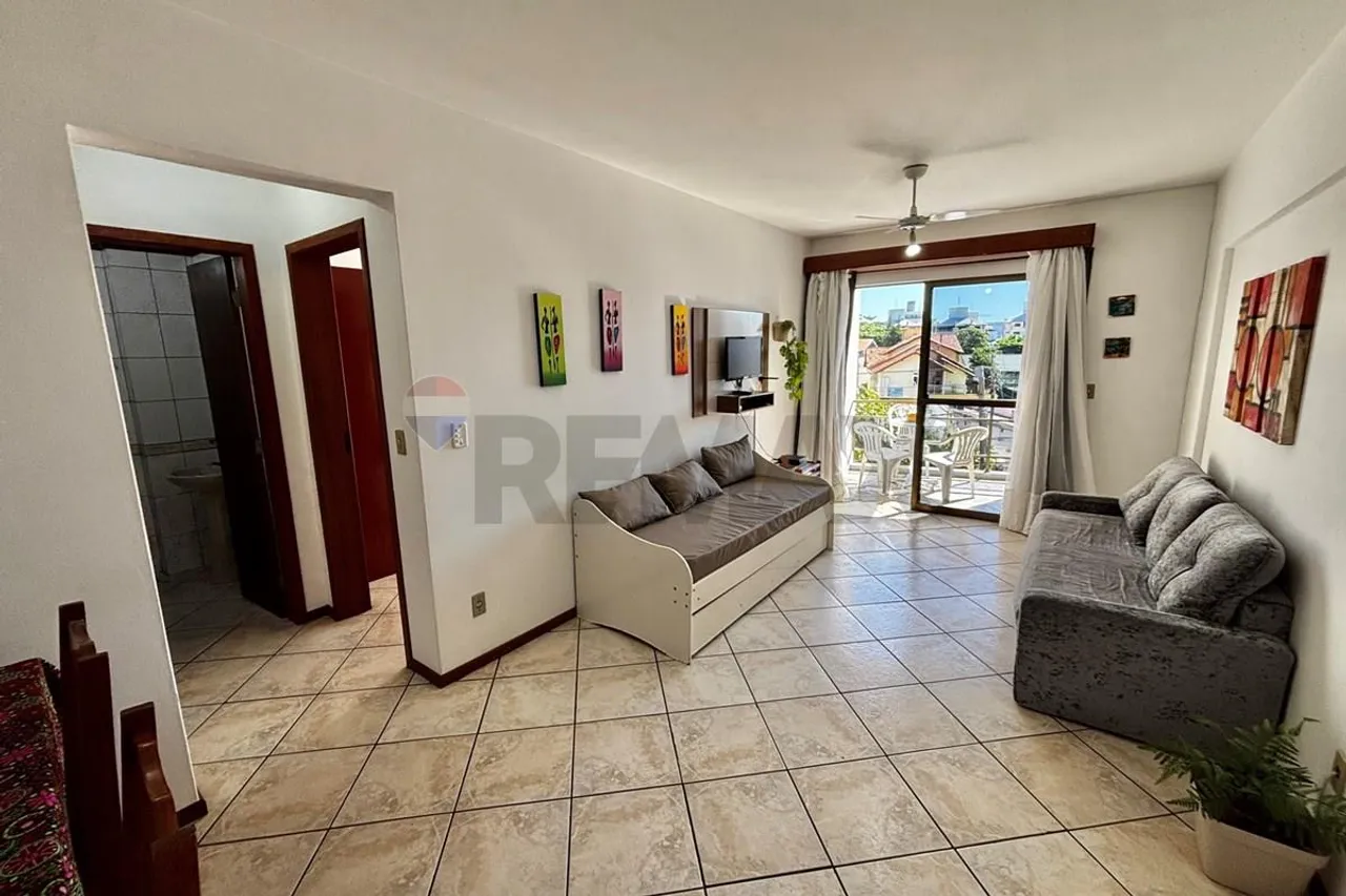 Furnished 1-bedroom, 1-bath apartment with balcony