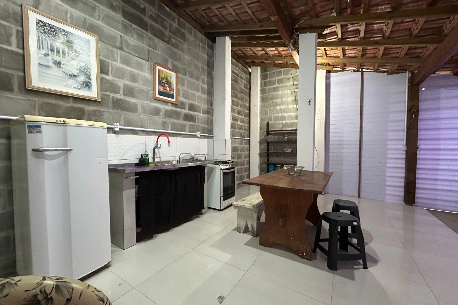 Furnished house with 2 bedrooms and private garden