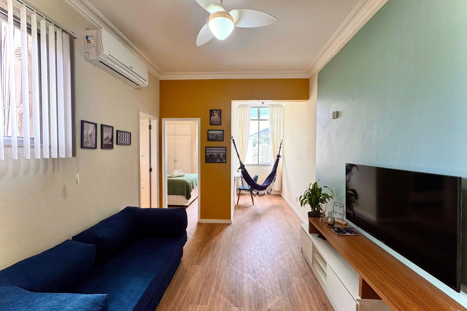 Furnished apartment, 46 m², with a washing machine — photo 14