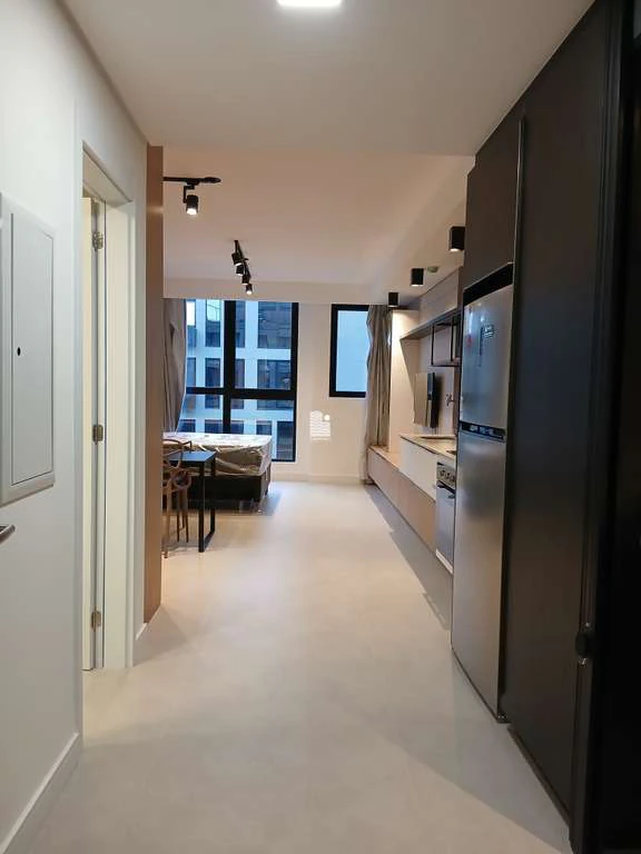Furnished 1-bedroom apartment with open-plan kitchen — photo 5
