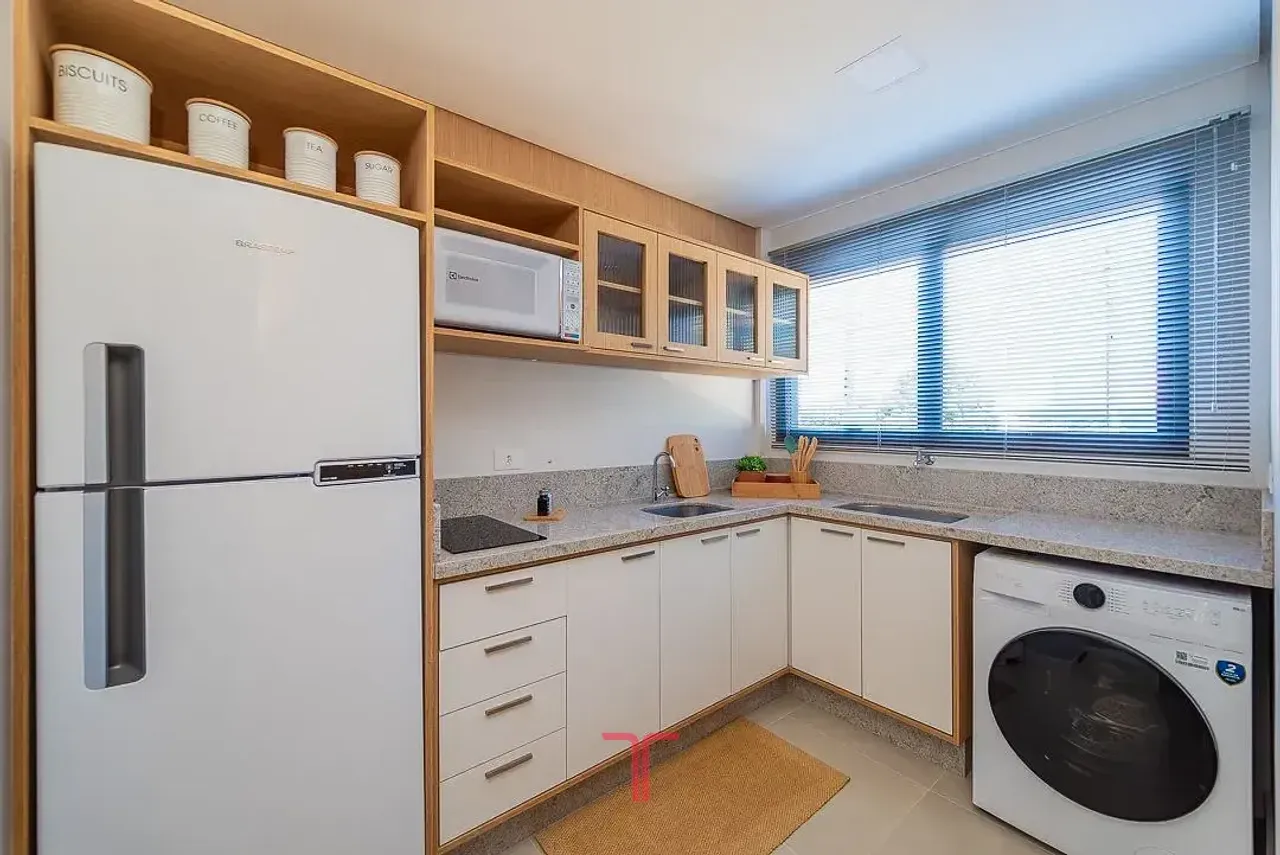 Furnished 30 m² apartment with 1 bedroom and balcony — photo 19