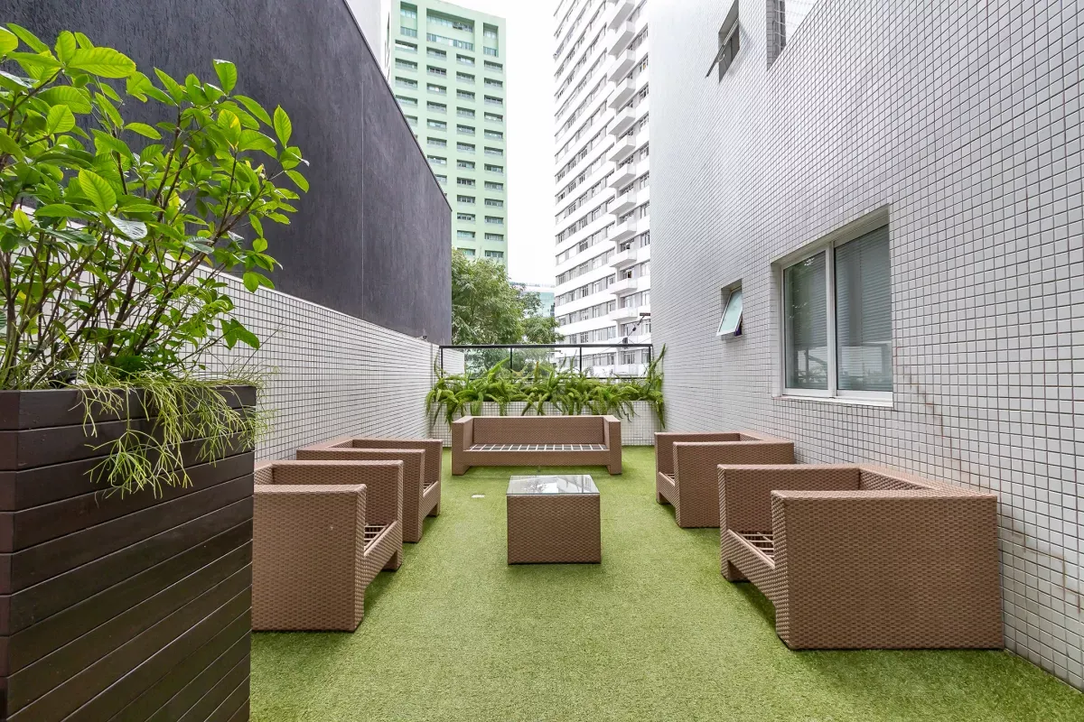 Apartamento mobiliado em condomínio com academia — photo 37