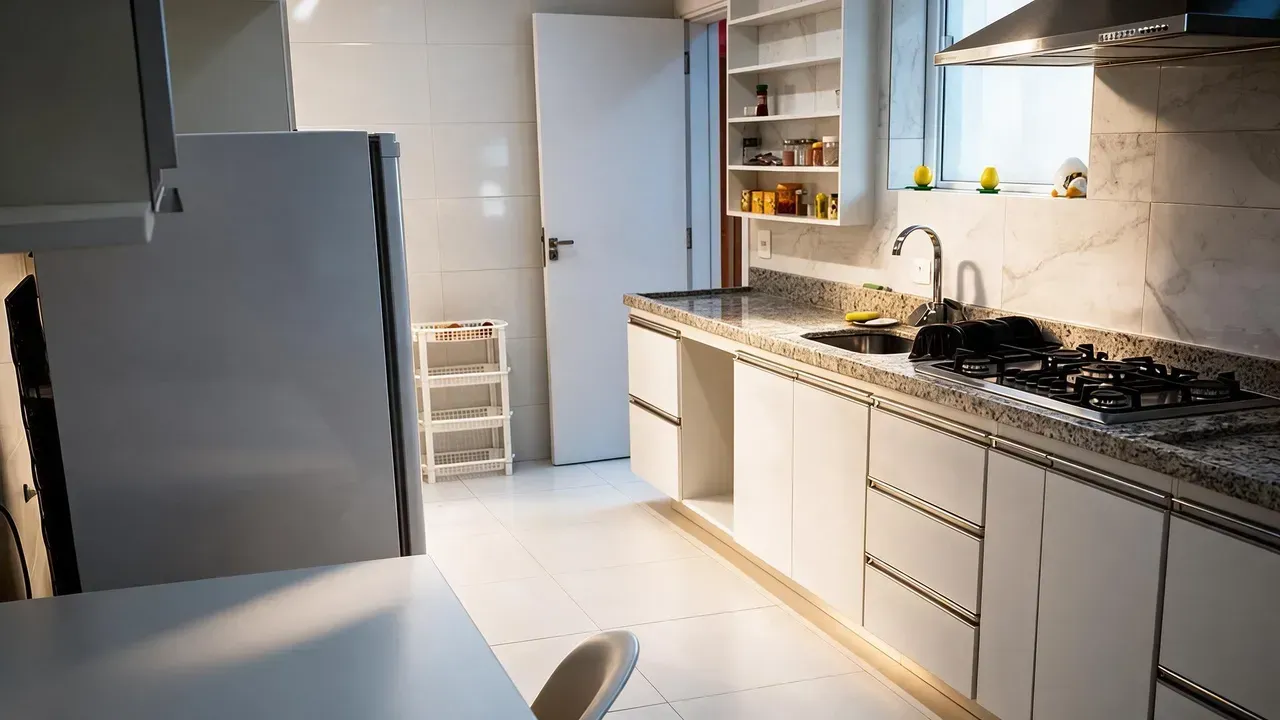Apartamento mobiliado com 4 quartos e 3 banheiros — photo 2