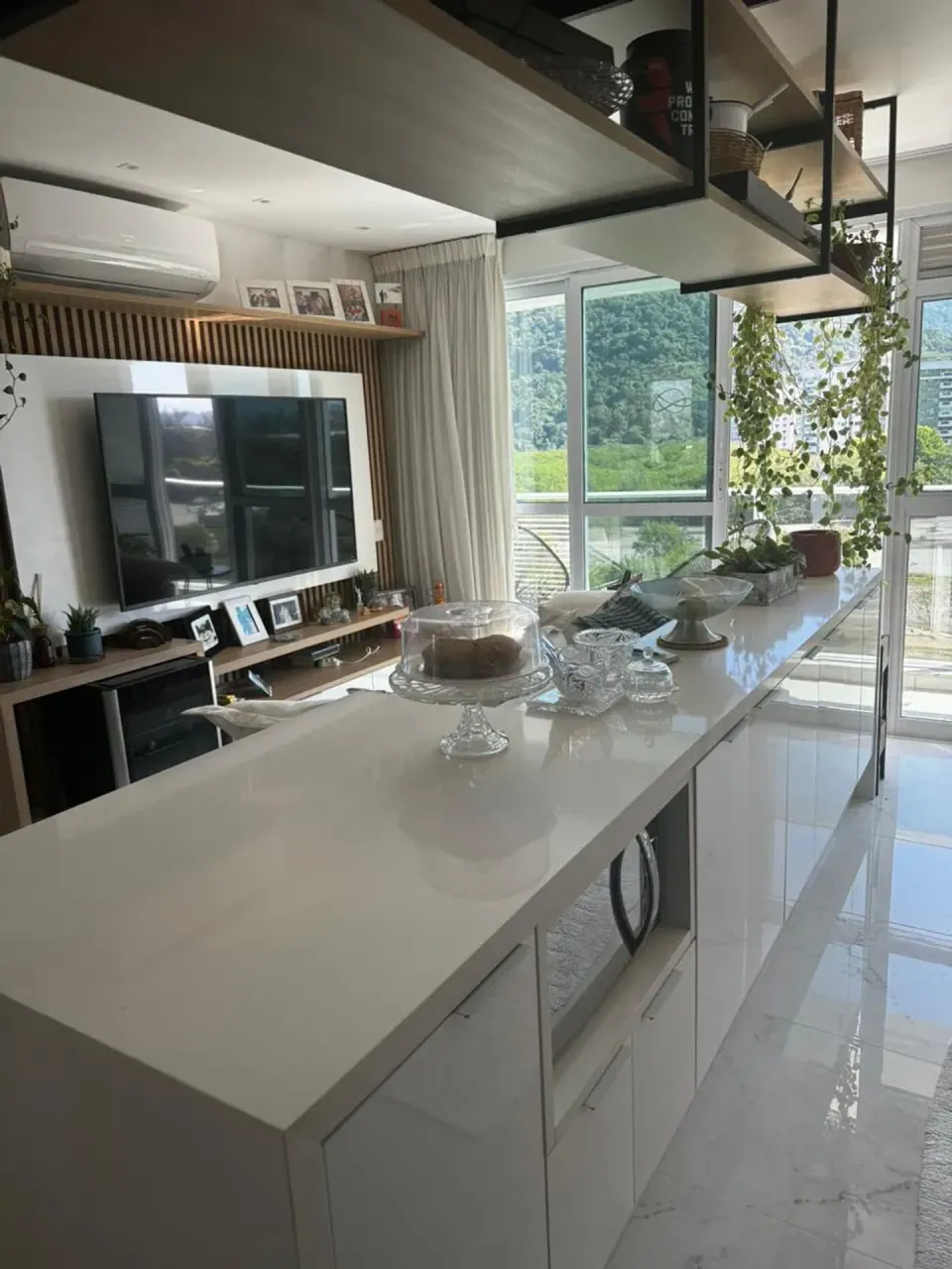Furnished 80 m² apartment with 2 bedrooms and balcony — photo 4