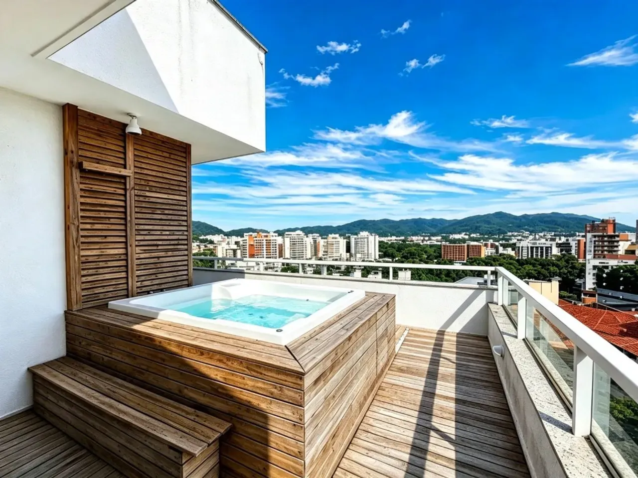 204 m² apartment with built-in grill on the balcony — photo 5