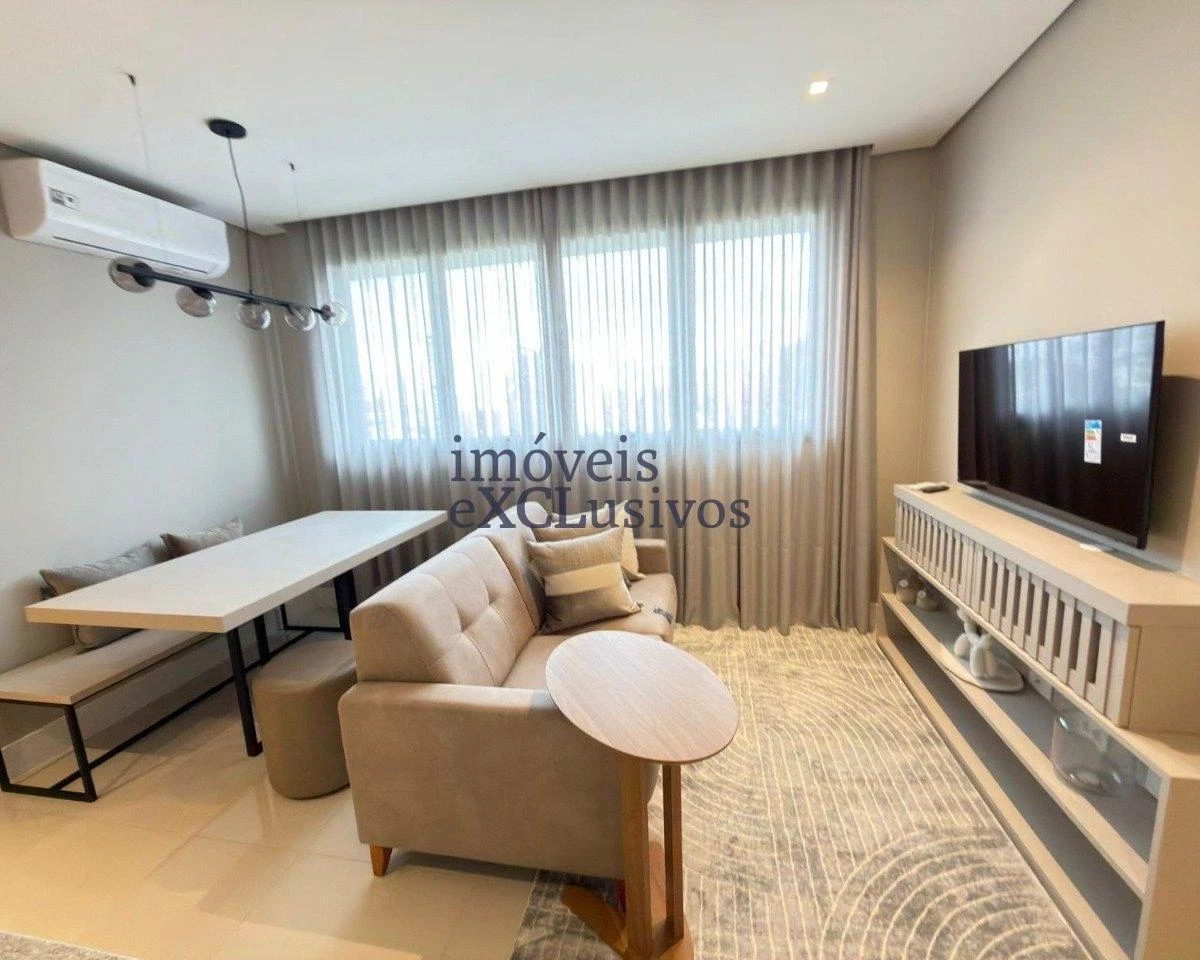 Furnished 1-bedroom apartment with open-plan kitchen