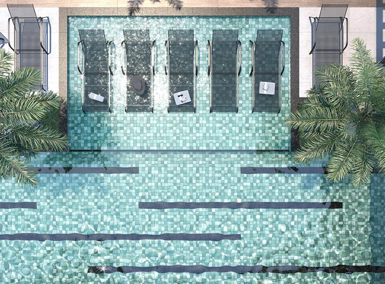 Furnished apartment with open-air pool and 1 bedroom — photo 23