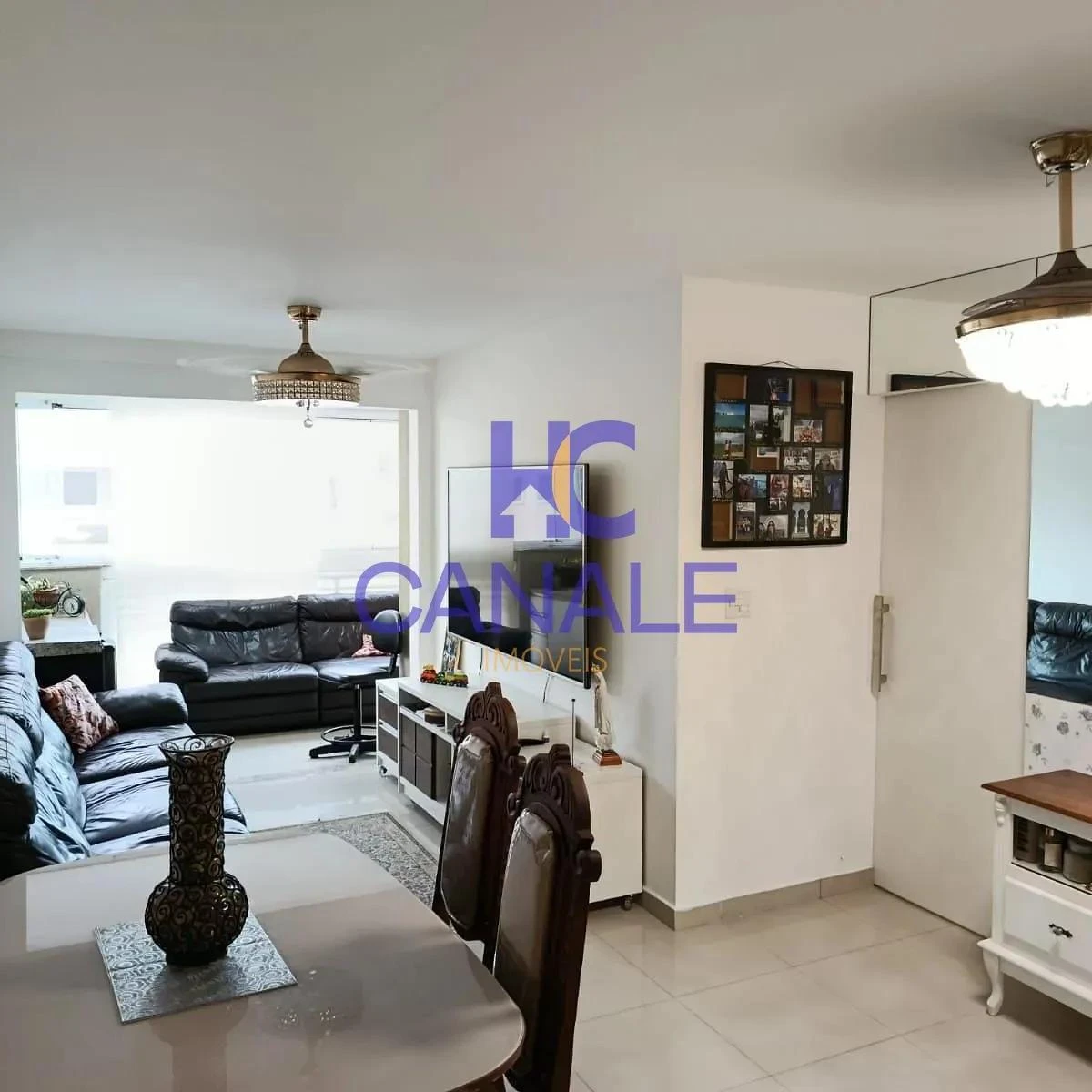 Rental apartment with 3 bedrooms and enclosed balcony — photo 2