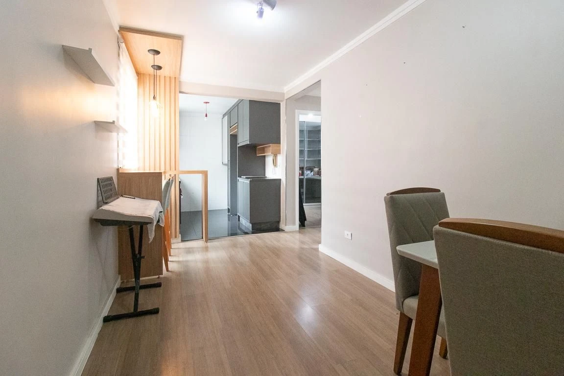 Home office in a 2-bedroom apartment, 47 m²