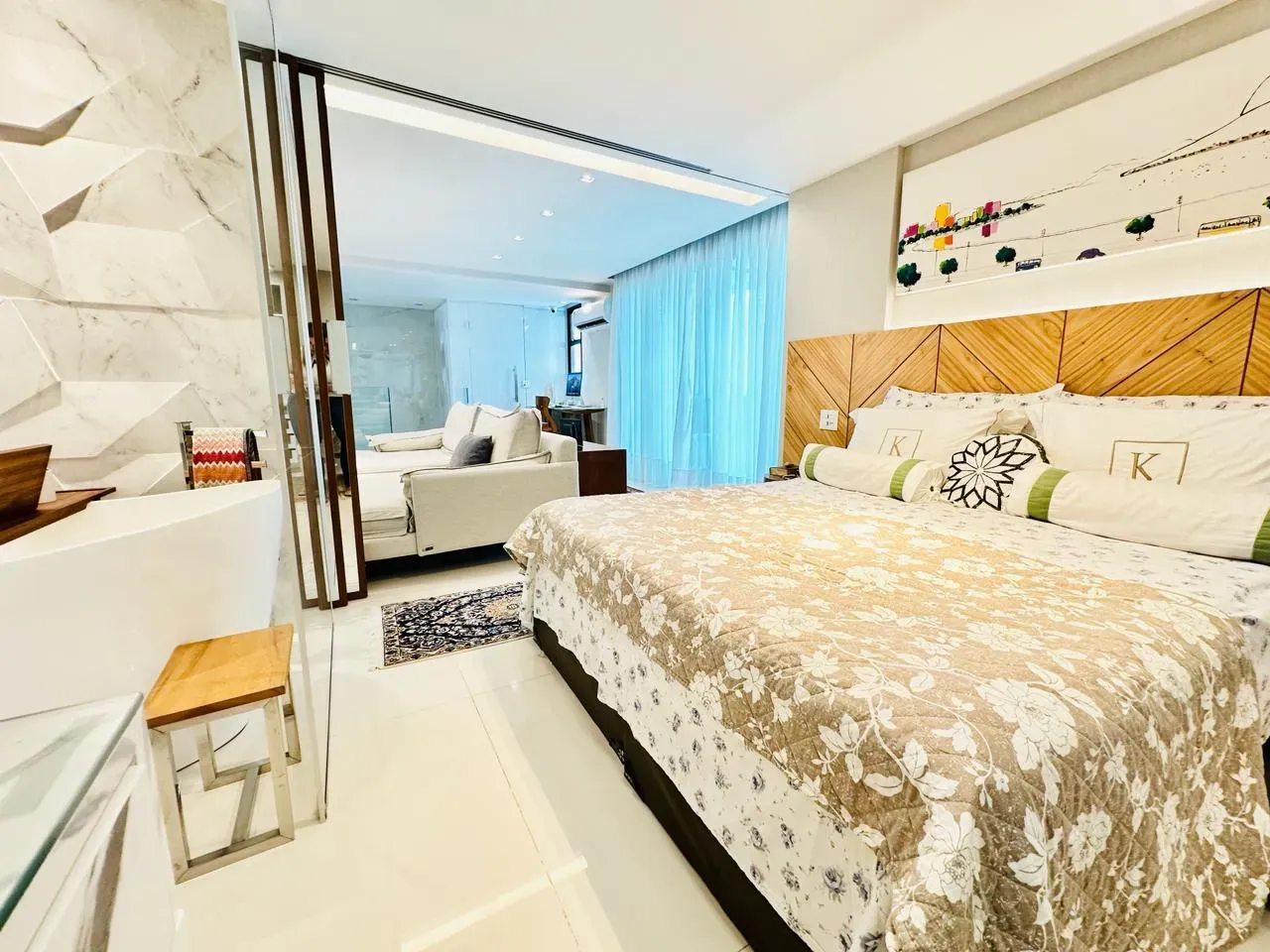 3-bedroom apartment in a building with a sauna — photo 4