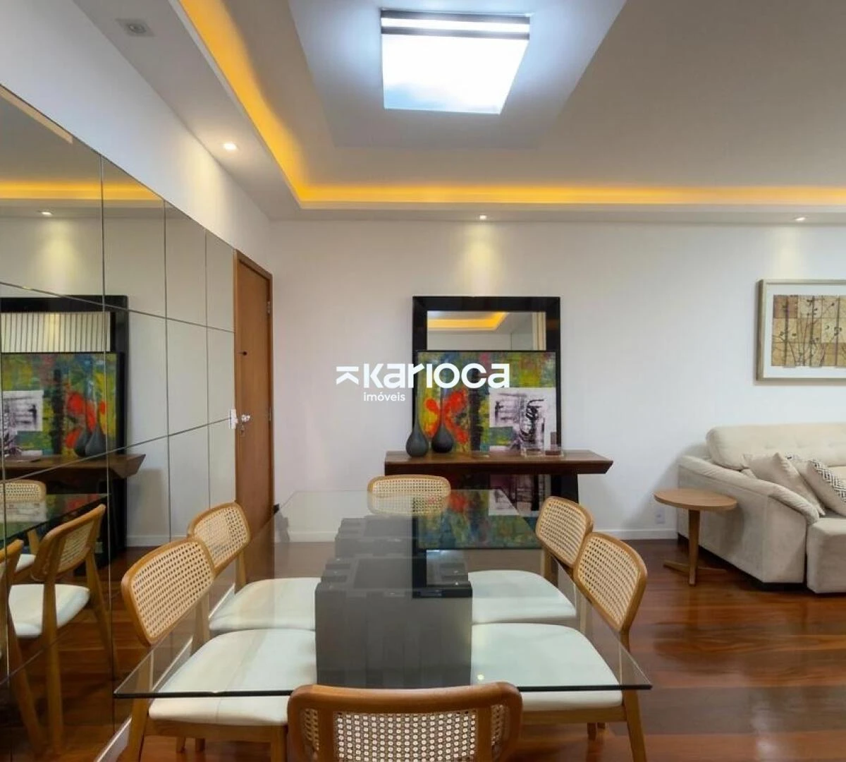 Furnished apartment, 131 m², with a grill on the balcony — photo 12