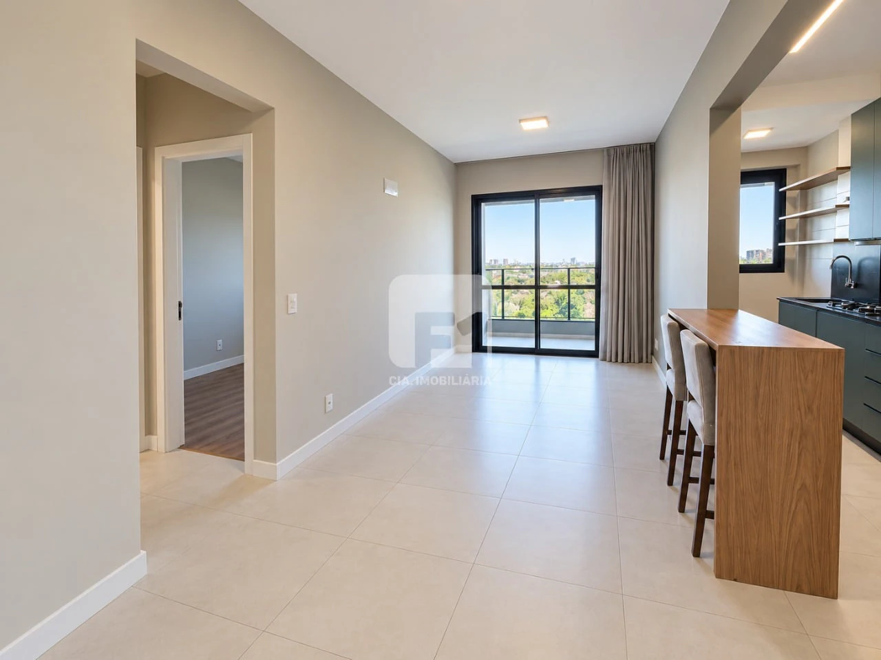 Furnished apartment, 52 m², with a water view — photo 8