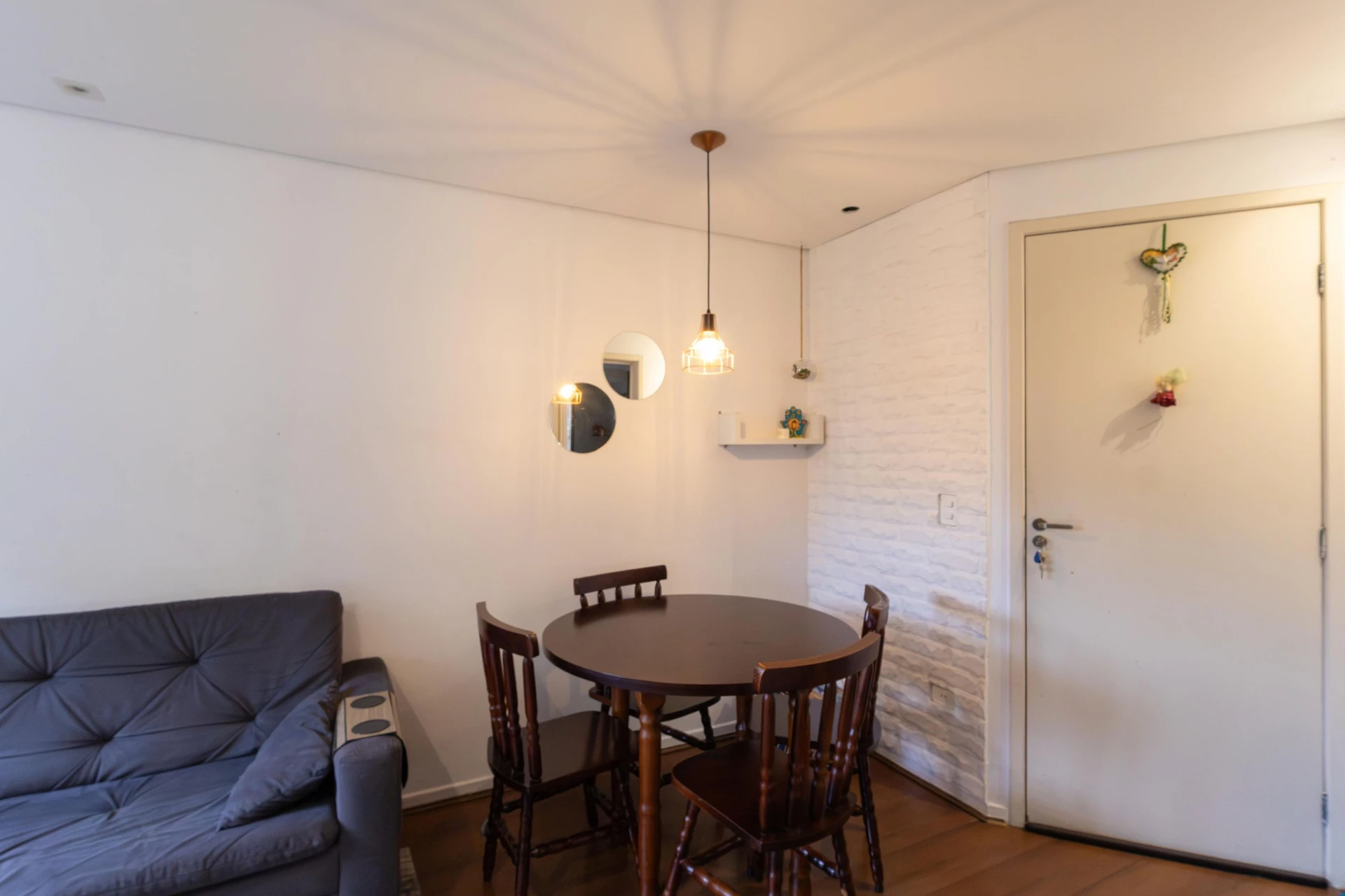 Washing machine in a 3-bedroom apartment, 53 m² — photo 25