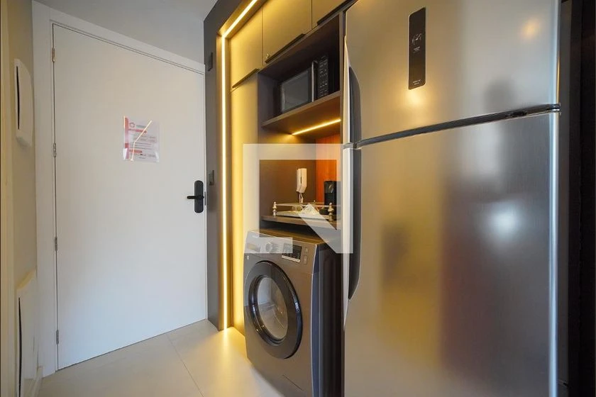 Apartamento mobiliado com 1 quarto, 1 banheiro e vaga — photo 7
