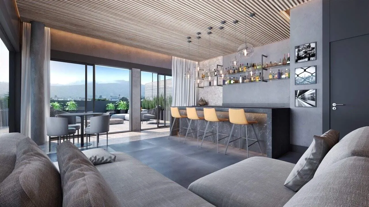 Furnished 61 m² apartment with 1 bedroom and terrace — photo 53