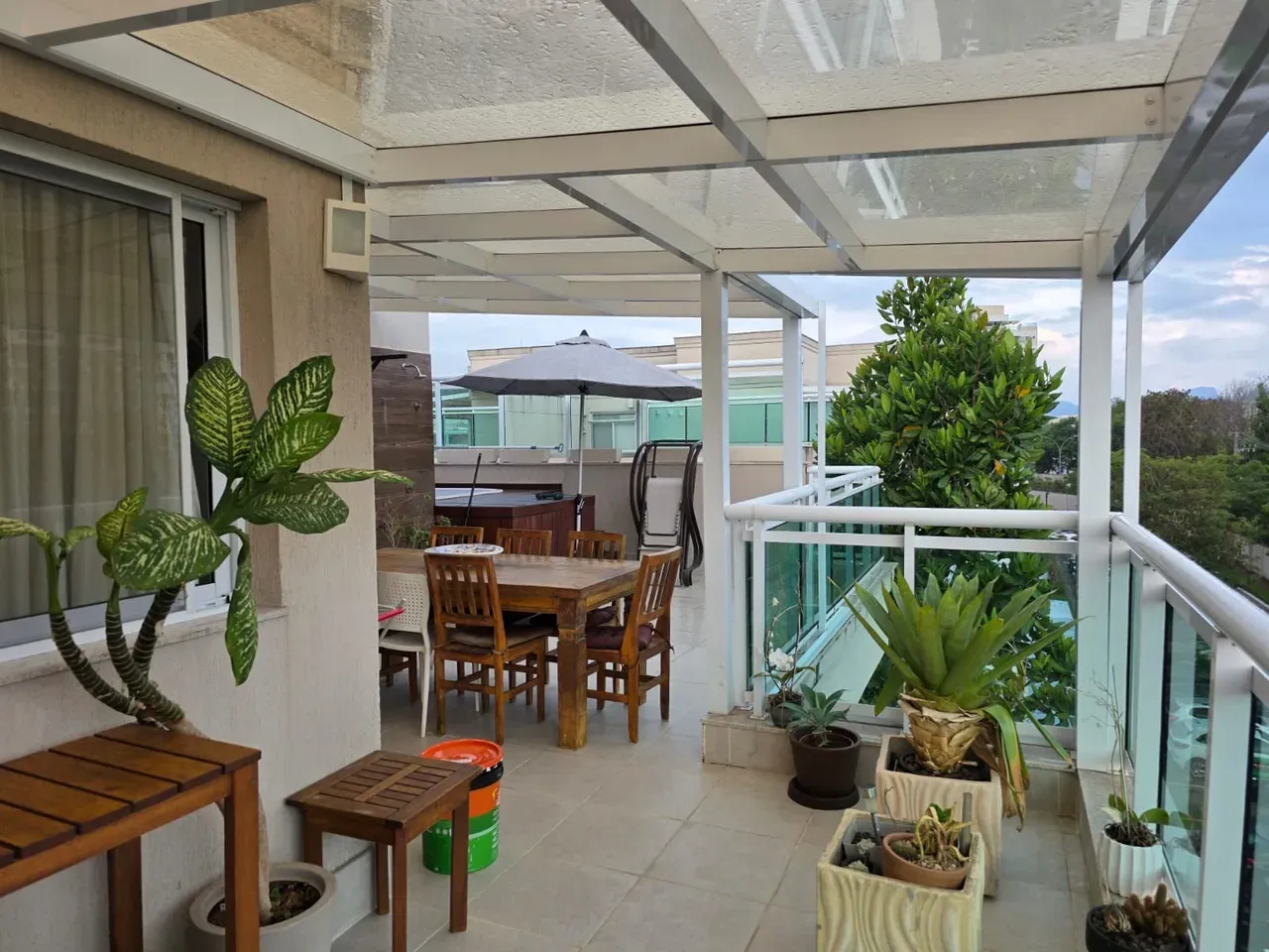 Furnished apartment, 174 m², with a grill on the balcony — photo 5
