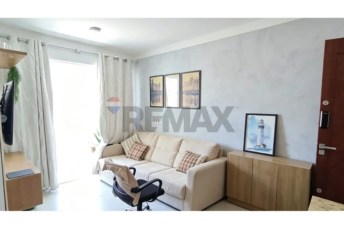 Furnished 2-bedroom apartment with 2 bathrooms