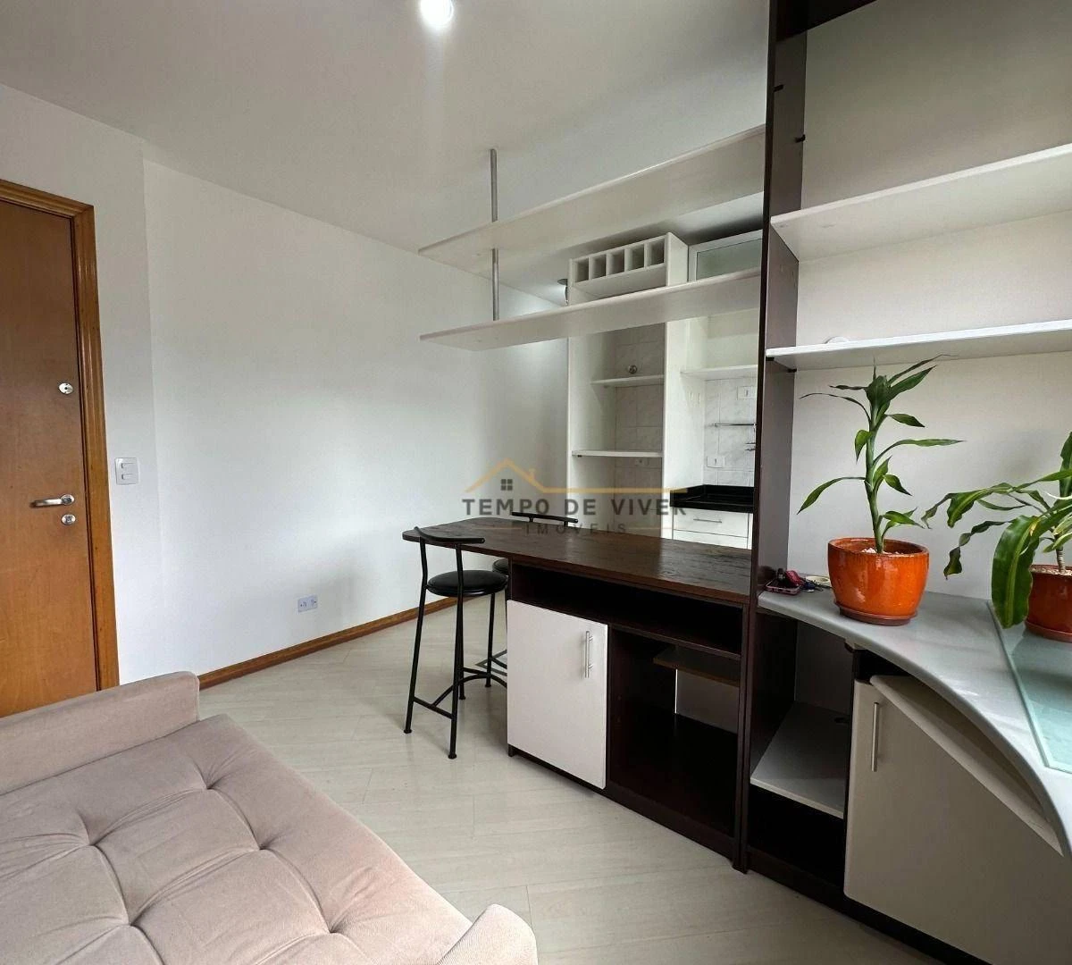 One-bedroom apartment with a home office in Curitiba — photo 8