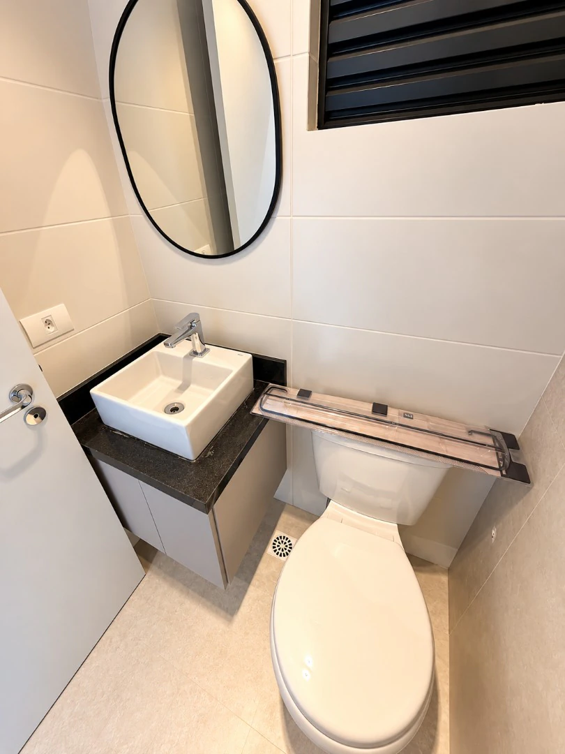 Furnished apartment, 38 m², with a washing machine — photo 20