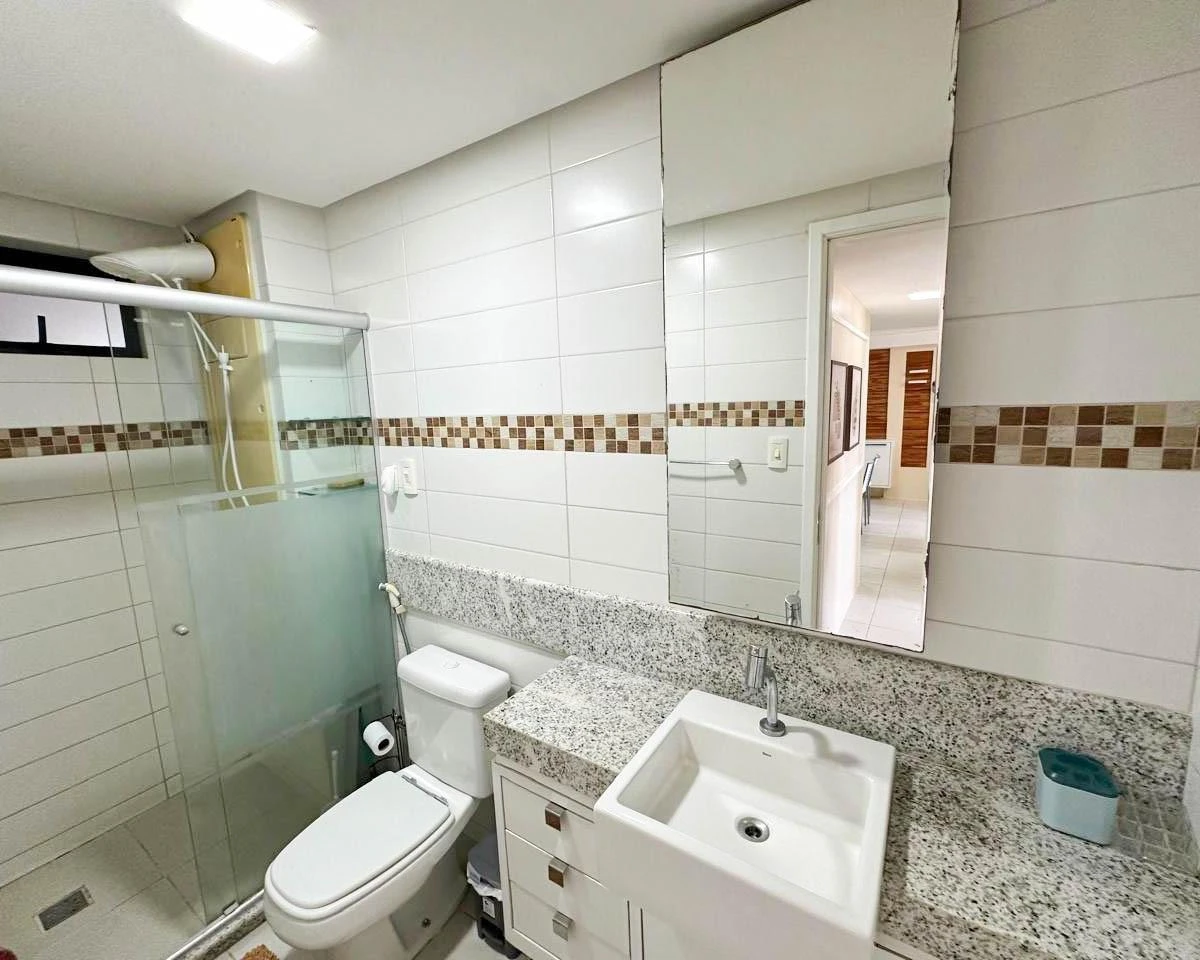 Furnished apartment, 68 m², with a washing machine — photo 14