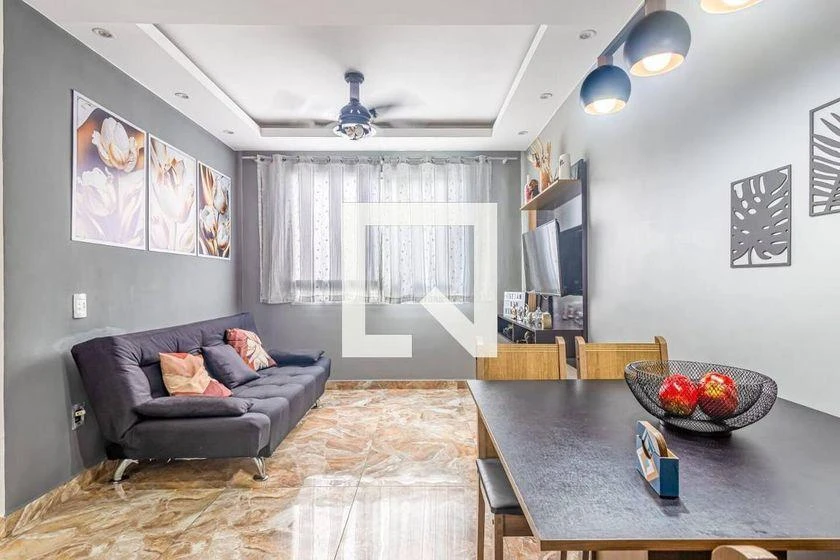 Apartamento de 2 quartos com 45 m² e 1 vaga