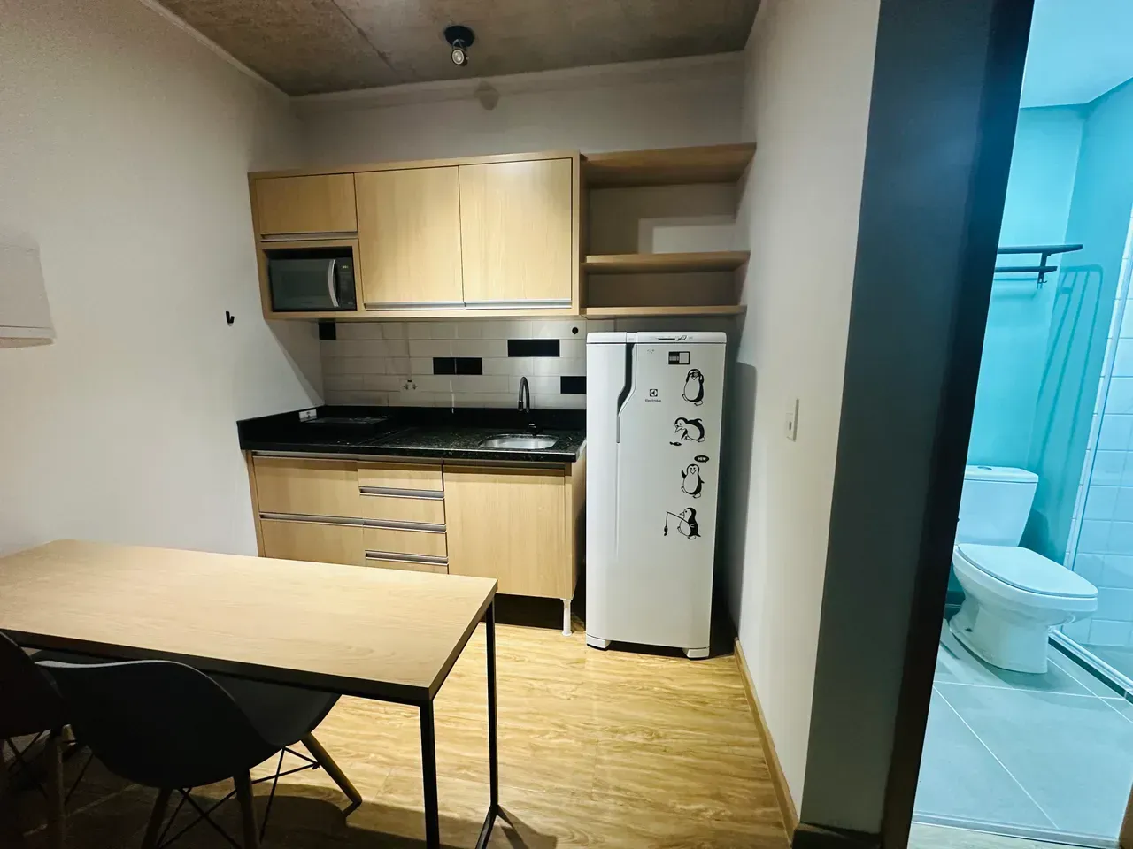 Estudio amueblado de 35 m² con balcón y 1 plaza — photo 5