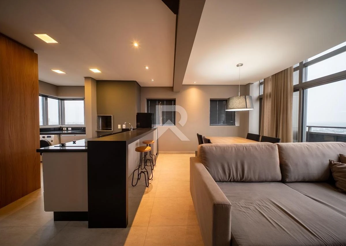 Floor-to-ceiling windows in a 2-bedroom apartment, 109 m² — photo 20