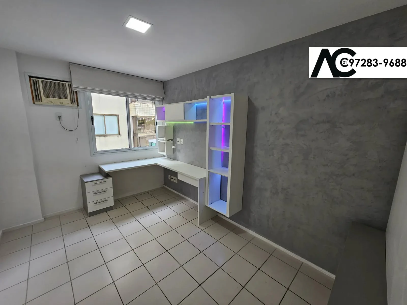 Home office in a 3-bedroom apartment, 105 m² — photo 5