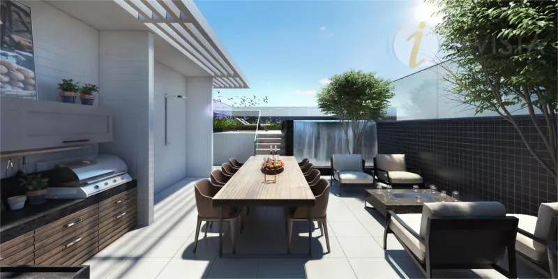 Floor-to-ceiling windows in a 2-bedroom apartment, 56 m² — photo 6