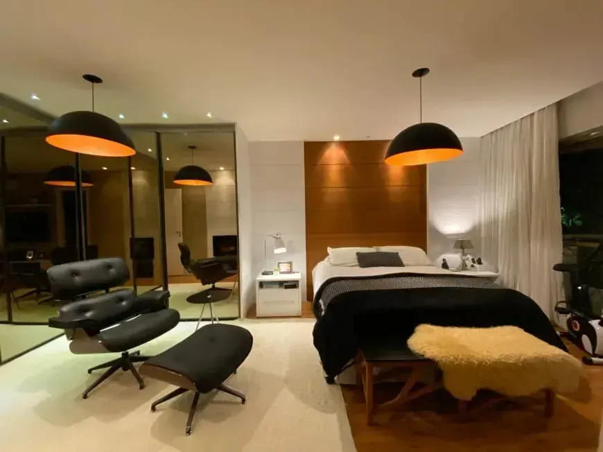 Furnished apartment with 4 bedrooms and an open kitchen — photo 10