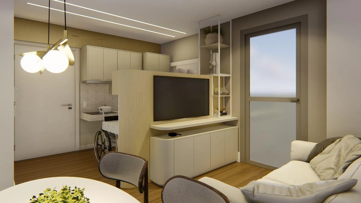 Furnished 137 m² apartment with a glassed-in balcony — photo 2