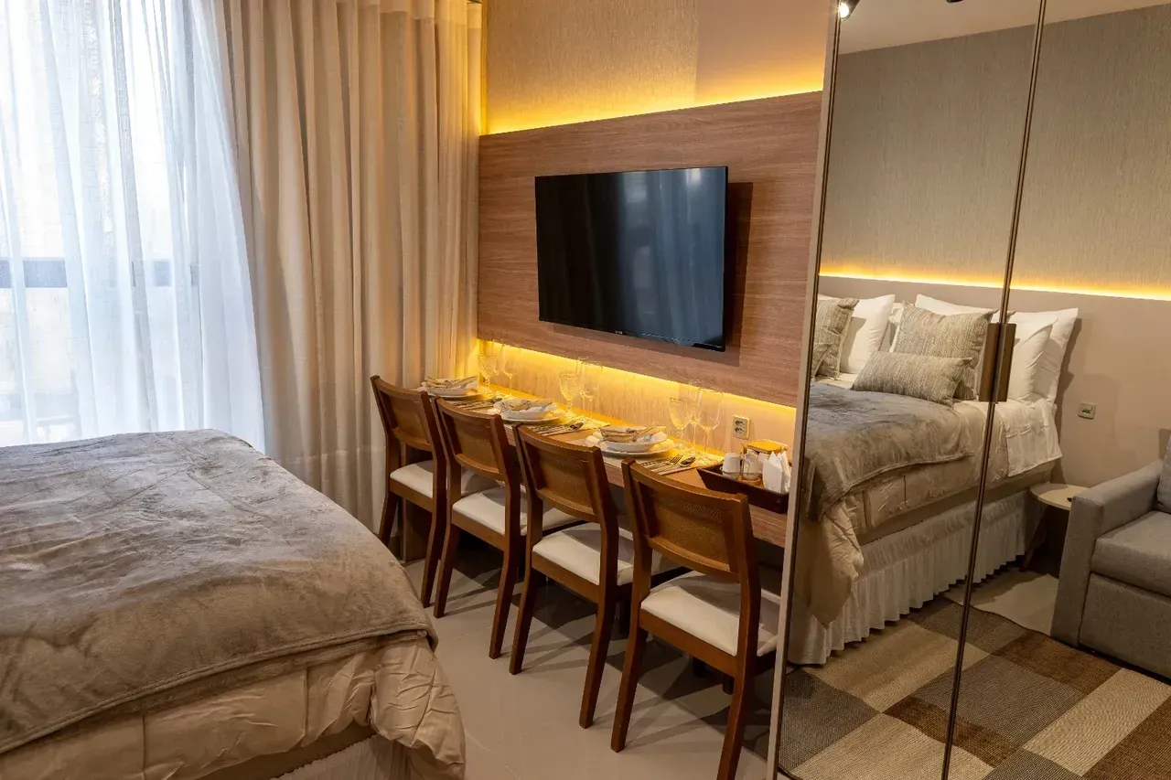 Furnished 1-bedroom apartment with no parking space — photo 6