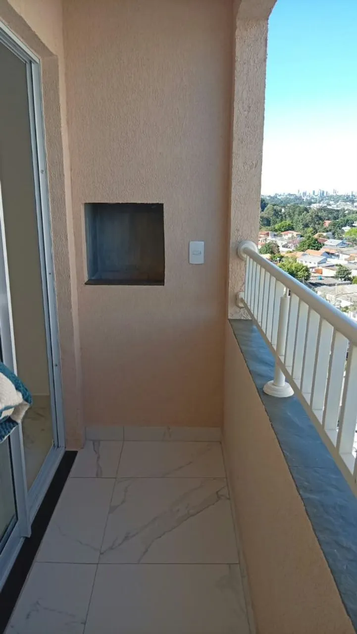 Apartment, 47 m², with a grill on the balcony