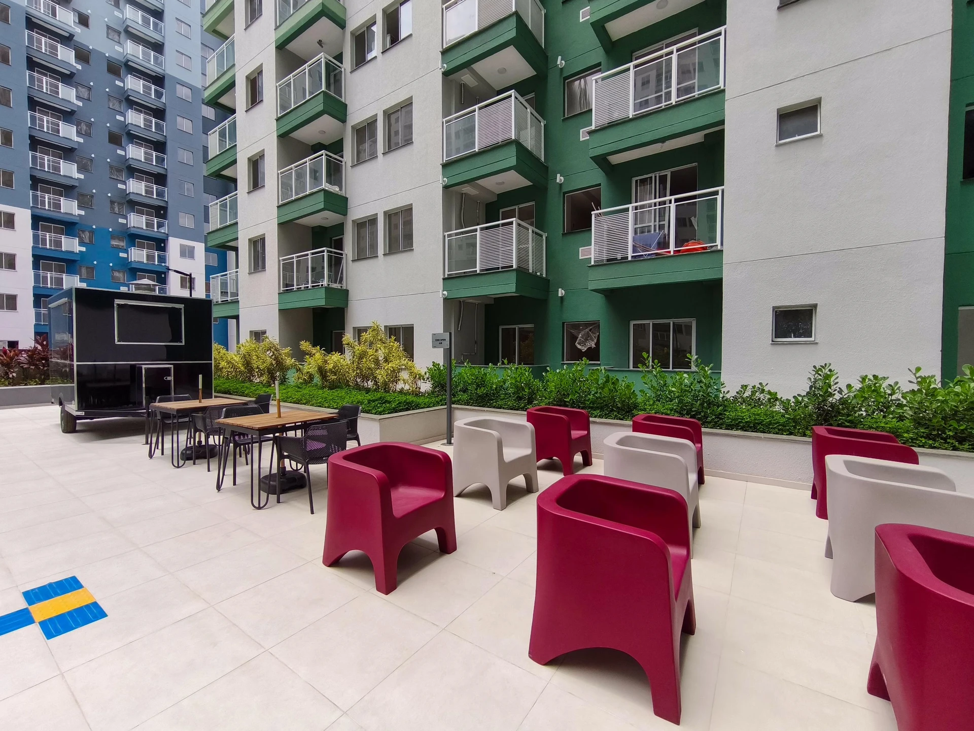 Apartamento mobiliado de 2 quartos em condomínio com sauna — photo 65