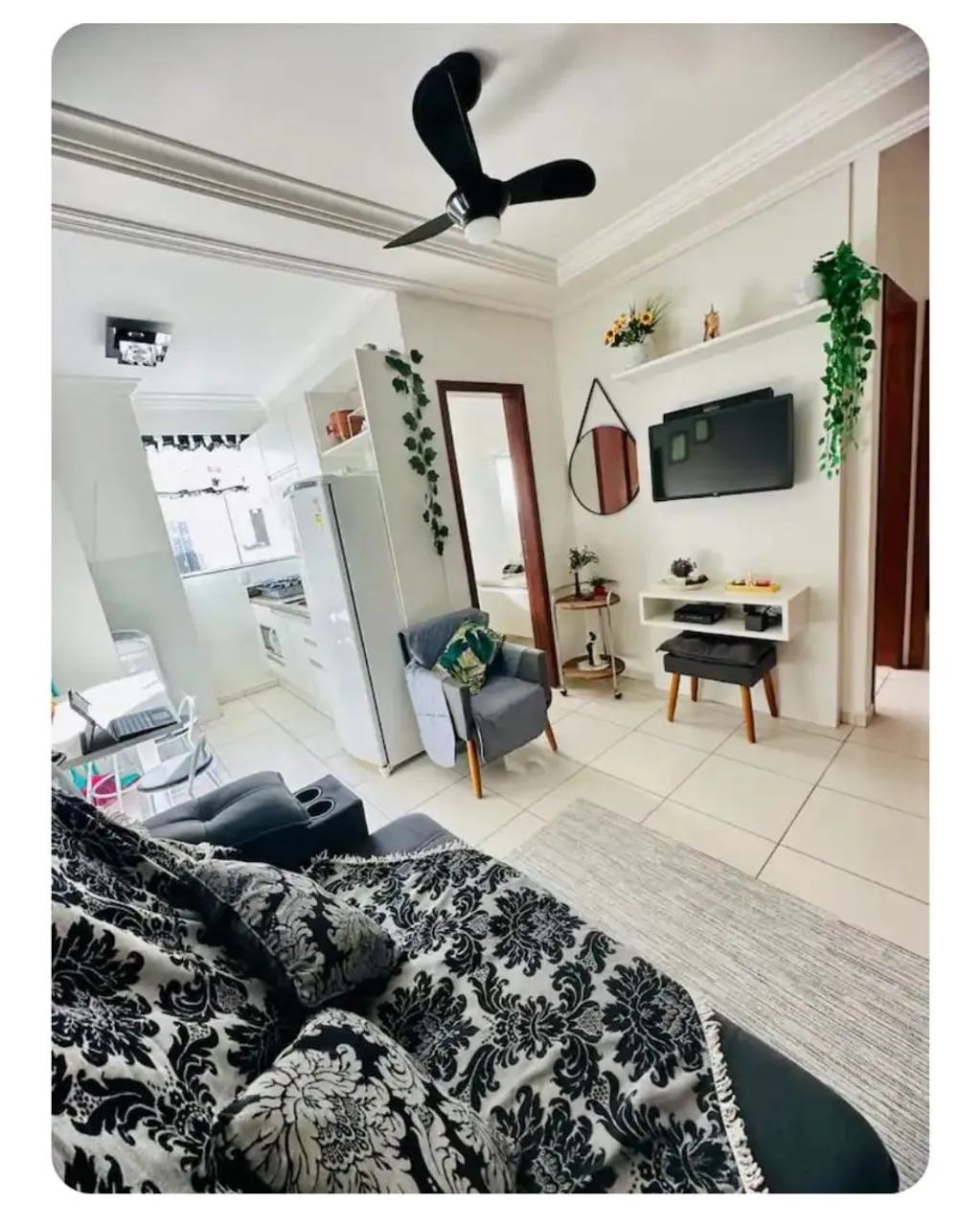 2-bedroom apartment with a washing machine in Florianópolis — photo 4