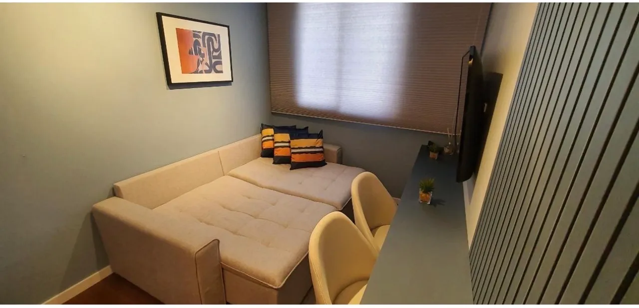 Studio mobiliado em condomínio com academia — photo 15