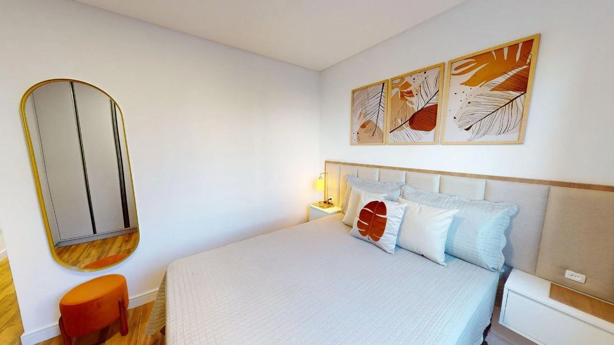 2 quartos e máquina de lavar: apartamento de 55 m² — photo 17