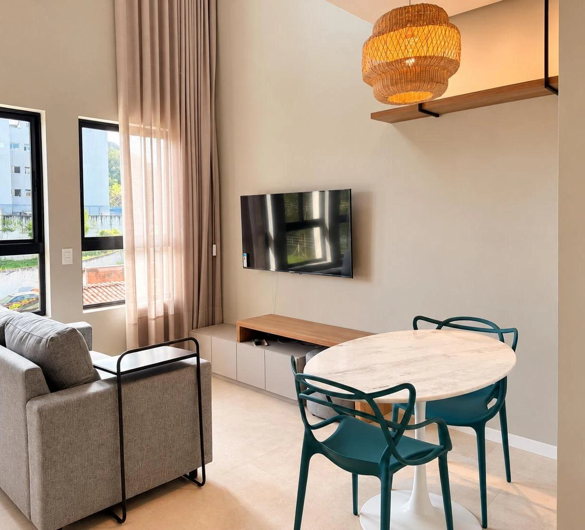 Furnished apartment, 38 m², with a washing machine — photo 14