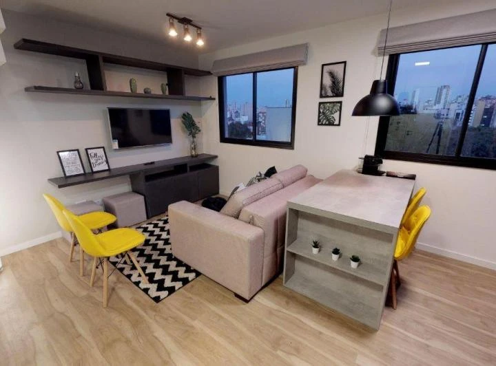 1-bedroom apartment with 24-hour concierge