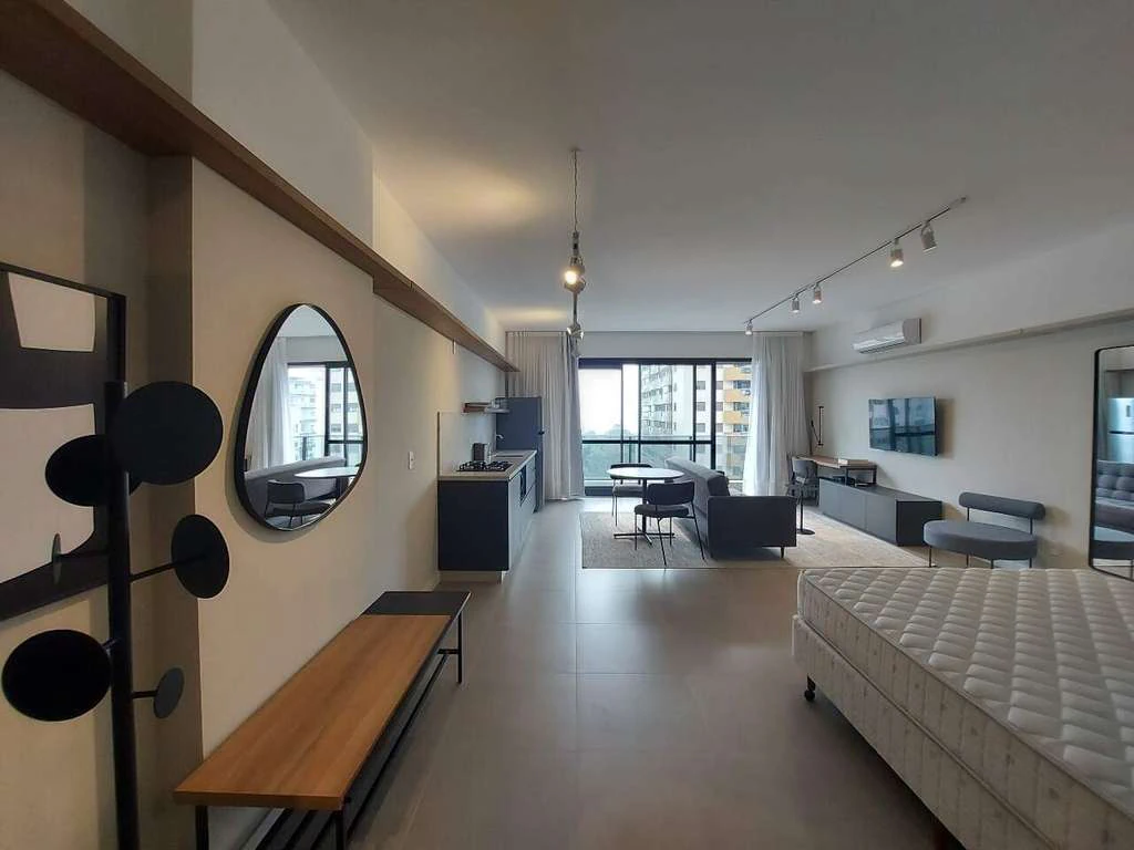 Apartamento de 1 quarto com cozinha integrada e 1 vaga — photo 3