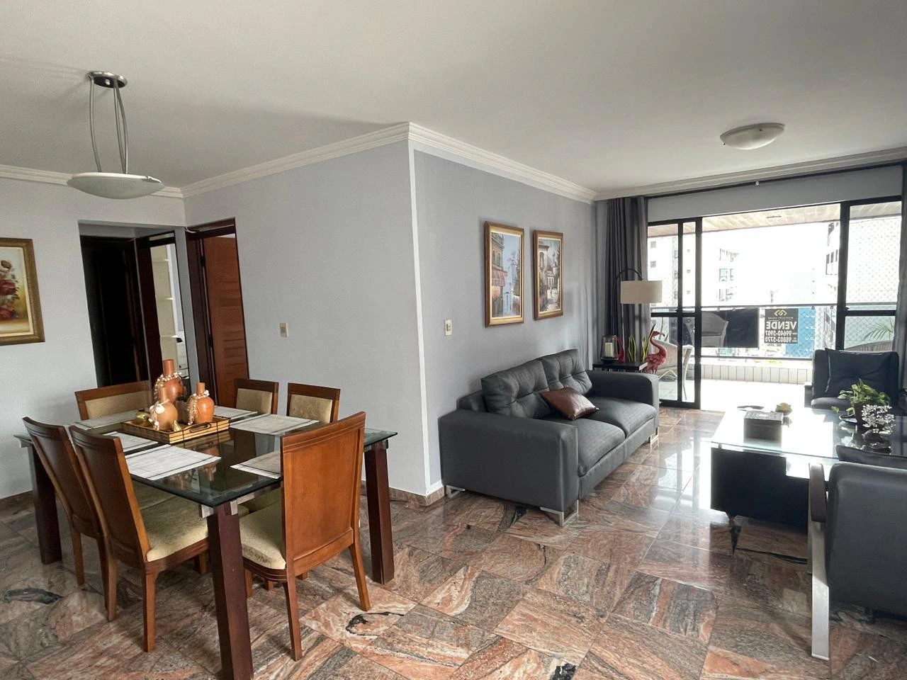 Furnished apartment, 140 m², with a washing machine — photo 7