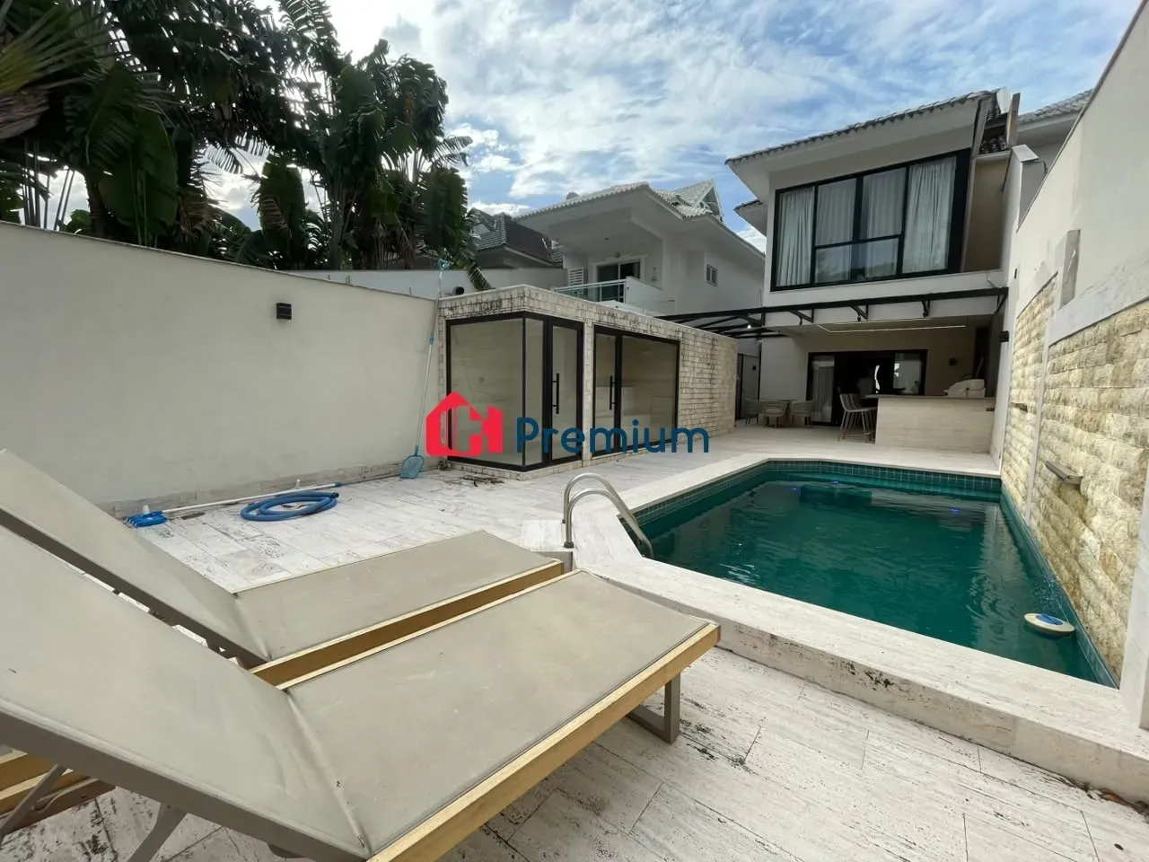 Furnished house with 3 bedrooms and open-plan kitchen — photo 19