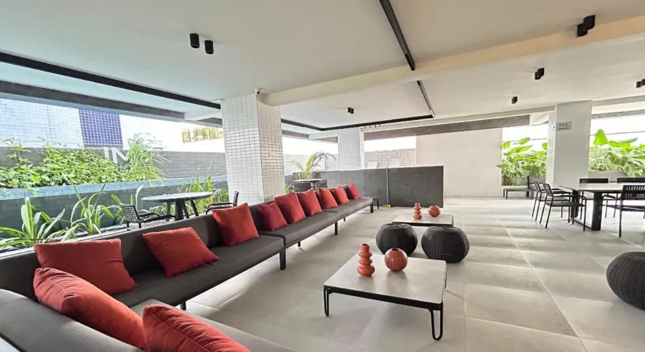 One-bedroom apartment with a washing machine in João Pessoa — photo 17