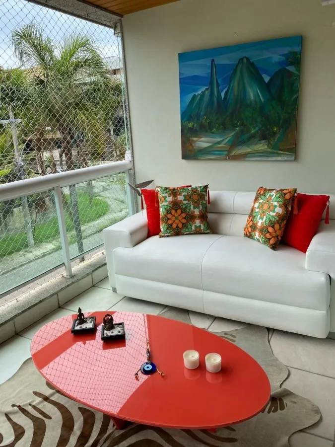Furnished 130 m² apartment with 3 bedrooms and 2 parking — photo 3