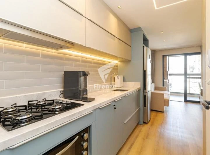 Furnished apartment with 1 bedroom and open-plan kitchen — photo 5