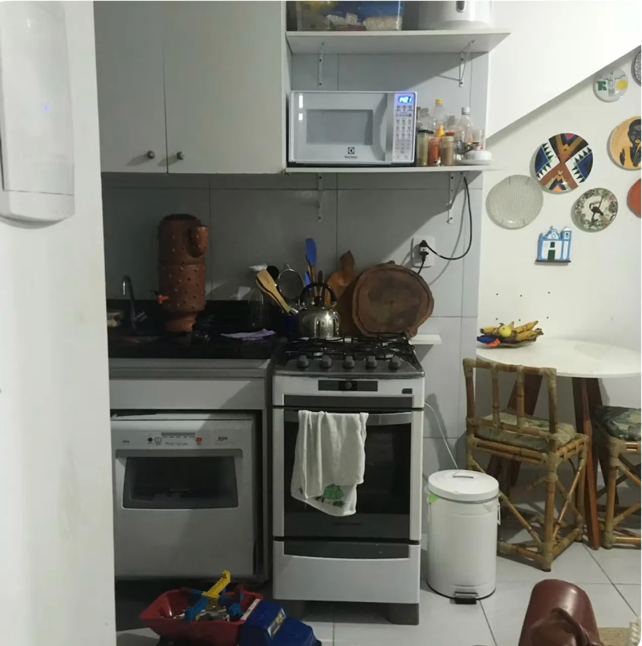 Apartamento de 2 quartos com máquina de lavar, Mangabeira