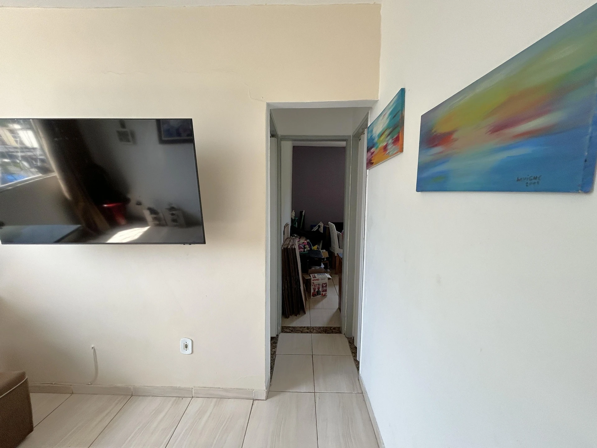 Mountain view in a 2-bedroom apartment, 44 m² — photo 29